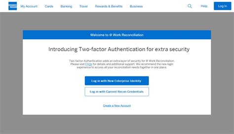 Authentication with American Express.